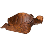 Статуэтка морская черепаха из дерева суар Carapace варинант исполнения - 2 | Loft Concept в Ижевске