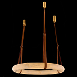 Люстра в форме обруча из натурального камня Minerals of Light варинант исполнения - 1 | Loft Concept в Ижевске