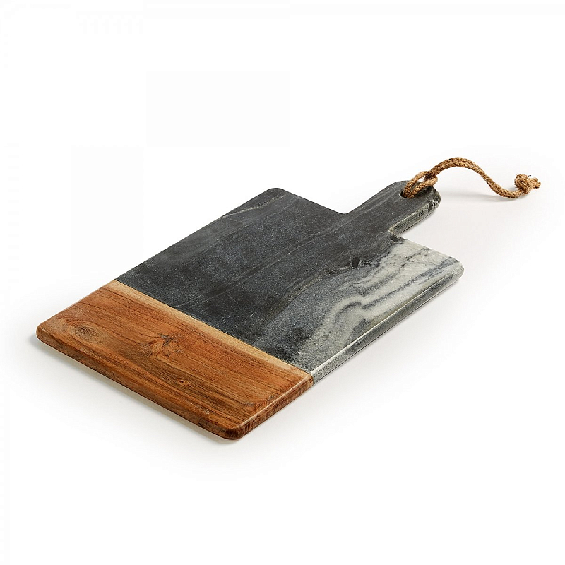 Разделочная доска Wood Strip Серый Коричневый в Ижевске | Loft Concept 