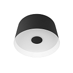 Потолочный светильник с цилиндрическим черным металлическим абажуром 20 Urban Dome варинант исполнения - 1 | Loft Concept в Ижевске