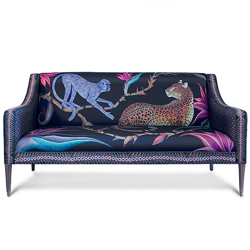 Диван ZAMBEZI Sofa Лиловый цвет Мульти Диван ZAMBEZI Sofa Лиловый цвет Мульти в Ижевске | Loft Concept
