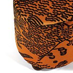 Пуф Wakonda Terracotta Tiger Mountain с Круглыми ножками  варинант исполнения - 1 | Loft Concept в Ижевске