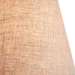 Люстра с белым каркасом и тканевыми абажурами Natural Stems варинант исполнения - 3 | Loft Concept в Ижевске