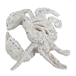 Статуэтка краб с детализированной текстурой в белом цвете Marine Accessories варинант исполнения - 2 | Loft Concept в Ижевске