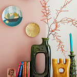 Статуэтка керамическая зеленого цвета Majero варинант исполнения - 4 | Loft Concept в Ижевске