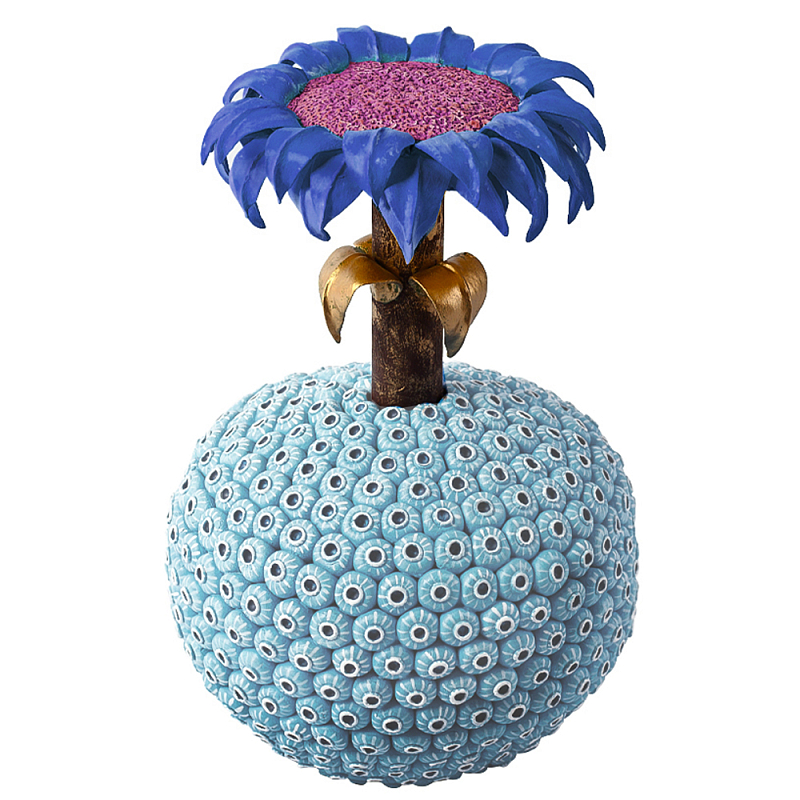 Статуэтка синий экзотический цветок Exotic Tropical Flower Голубой Синий Розовый Латунь Статуэтка синий экзотический цветок Exotic Tropical Flower Голубой Синий Розовый Латунь в Ижевске | Loft Concept