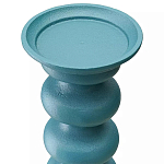 Подсвечник фигурный голубой Bright Accent 33 см варинант исполнения - 2 | Loft Concept в Ижевске