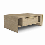 Стол журнальный с ящиками и открытыми полками Flowchart варинант исполнения - 2 | Loft Concept в Ижевске