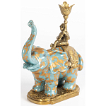 Фарфоровый подсвечник Слон с эмоцией Fluens варинант исполнения - 3 | Loft Concept в Ижевске