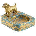 Пепельница фарфоровая Dog варинант исполнения - 1 | Loft Concept в Ижевске