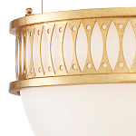 Подвесной светильник с фактурным золотым каркасом Exceptional Classic Design варинант исполнения - 2 | Loft Concept в Ижевске