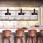 Подвесной светильник цилиндрический с белым плафоном Hinkley варинант исполнения - 11 | Loft Concept в Ижевске