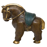 Статуэтка из бронзы в виде лошади Animals Bronze варинант исполнения - 2 | Loft Concept в Ижевске