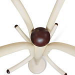 Вешалка напольная бежевая с 4-мя металлическими крючками Noble Branches варинант исполнения - 4 | Loft Concept в Ижевске