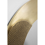 Зеркало золотое со вставками в виде геометрических фигур варинант исполнения - 3 | Loft Concept в Ижевске