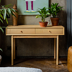 Деревянная консоль с 2-мя ящиками Marleen Wooden Console варинант исполнения - 2 | Loft Concept в Ижевске