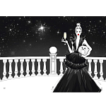 Megan Hess. Te Lttle Blk Dess варинант исполнения - 3 | Loft Concept в Ижевске