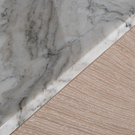 Тумба под телевизор с мраморной столешницей Uniqueness Marble варинант исполнения - 5 | Loft Concept в Ижевске