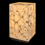 Торшер прямоугольный из натурального камня Calcite Geometry варинант исполнения - 7 | Loft Concept в Ижевске