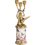 Фарфоровый подсвечник Лебедь с ангелом Asse варинант исполнения - 1 | Loft Concept в Ижевске