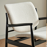 Кресло с каркасом и ножками из древесины и мягкими сиденьем и спинкой Venice варинант исполнения - 8 | Loft Concept в Ижевске