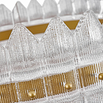 Люстра круглая с декоративными элементами в виде лепестков Round Light Flashing варинант исполнения - 7 | Loft Concept в Ижевске