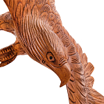 Статуэтка деревянная в виде орла Bali Eagle варинант исполнения - 3 | Loft Concept в Ижевске