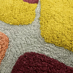 Чехол на подушку с рисунком горчичного цвета Elan Textured варинант исполнения - 6 | Loft Concept в Ижевске