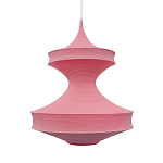 Подвесной вязаный розовый светильник «Моника» варинант исполнения - 1 | Loft Concept в Ижевске