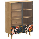 Витрина с изображением на дверцах Elise Cupboard варинант исполнения - 11 | Loft Concept в Ижевске