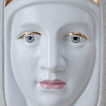 Ваза с золотисто-белыми фрагментами Faces of Imagination варинант исполнения - 6 | Loft Concept в Ижевске