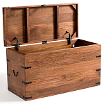Деревянный сундук из массива манго Mango Wooden Chest Brown варинант исполнения - 5 | Loft Concept в Ижевске