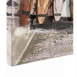 Панно декоративное в морском стиле Seascape and Surfing I варинант исполнения - 3 | Loft Concept в Ижевске