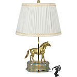 Настольная лампа из фарфора Лошадь Klark варинант исполнения - 2 | Loft Concept в Ижевске