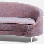 Диван Paulet Sofa Сиреневое Букле варинант исполнения - 1 | Loft Concept в Ижевске