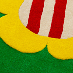 Дизайнерский ковер с цветами Poltronova Tappeto Prato Rug варинант исполнения - 6 | Loft Concept в Ижевске