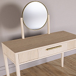 Туалетный Стол с зеркалом Primo Светлый дуб варинант исполнения - 3 | Loft Concept в Ижевске