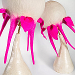 Торшер фуксия «Цветы из снов»  варинант исполнения - 2 | Loft Concept в Ижевске