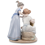 Статуэтка фарфоровая Девочки с собачками Charming Statuette варинант исполнения - 3 | Loft Concept в Ижевске