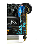 Кресло "Умный Умник" Rick and Morty graffiti chair натуральная кожа  варинант исполнения - 4 | Loft Concept в Ижевске