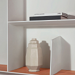 Дизайнерский стеллаж с вертикальными и горизонтальными полками Gio Ponti D.357.1 D.357.2 Rack варинант исполнения - 3 | Loft Concept в Ижевске