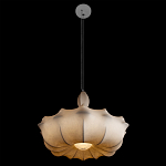 Подвесной светильник с белым фигурным абажуром и мягкими волнистыми краями Cloud Motion  варинант исполнения - 9 | Loft Concept в Ижевске