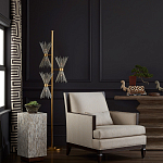 Торшер с абажурами из тонких металлических палочек Wild Thorns варинант исполнения - 4 | Loft Concept в Ижевске