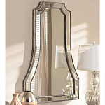 Зеркало в серебристой фигурной раме Silver Reflection варинант исполнения - 5 | Loft Concept в Ижевске