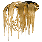 Бра с металиическими цепочками и дугообразными элементами Atlantis Chain варинант исполнения - 9 | Loft Concept в Ижевске