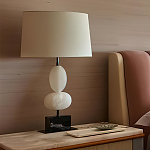 Настольная лампа на фигурном мраморном основании Conundrum варинант исполнения - 4 | Loft Concept в Ижевске