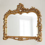 Зеркало настенное в ажурной раме в стиле барокко Ornate Ornaments варинант исполнения - 2 | Loft Concept в Ижевске