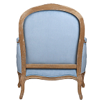 Кресло Ava Classical Armchair light blue velour варинант исполнения - 3 | Loft Concept в Ижевске