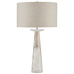 Настольная лампа на конусовидном корпусе с чашей и с тканевым абажуром Daydreaming варинант исполнения - 3 | Loft Concept в Ижевске