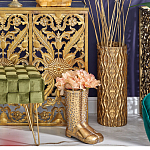 Ваза в форме сапог с рельефной текстурой и ручками Vase Boot варинант исполнения - 6 | Loft Concept в Ижевске